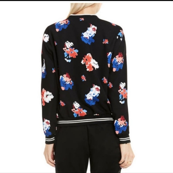 Vince Camuto floral bloom bomber jacket - Picture 12 of 15